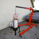 Illustration for article titled How To Deep Fry A Turkey With An Engine Hoist